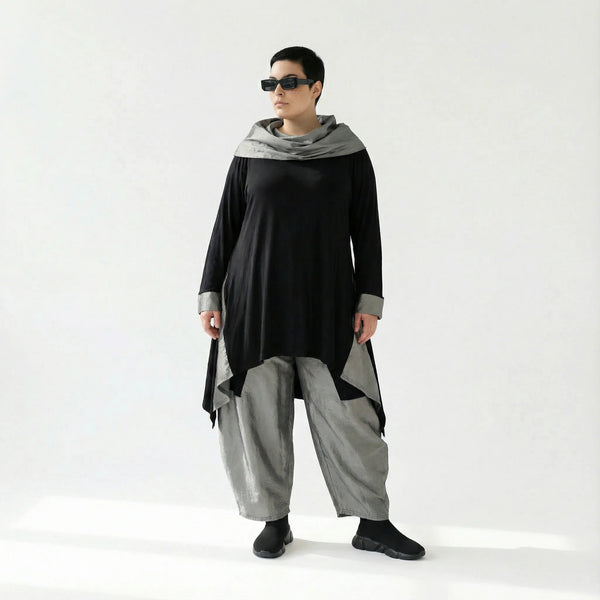 Ballonhose mit Taft im Baggy Style von AKH Premium – Oversize & bequem | Jetzt entdecken bei Modeare