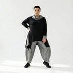 Ballonhose mit Taft im Baggy Style von AKH Premium – Oversize & bequem | Jetzt entdecken bei Modeare