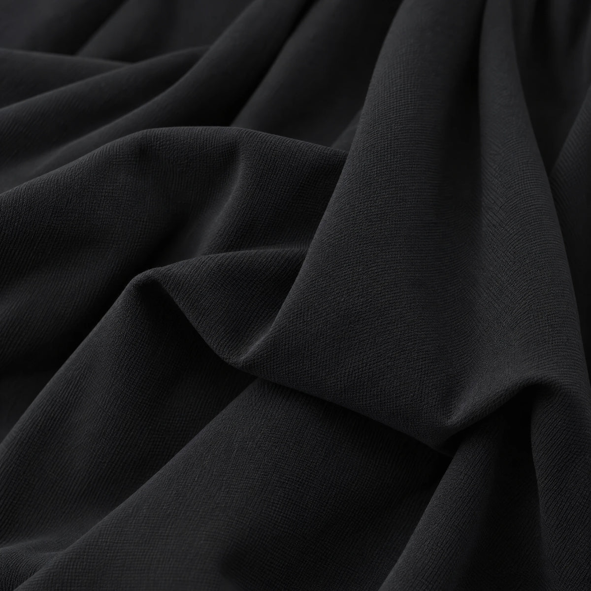 Ballonkleid Oversize aus Baumwolle mit Stretch asymmetrisch drapiert ärmellos weit Stoff