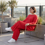 Fuchsia Oversize Shirt im Lagenlook locker ausgefallen zeitlos luftig leicht Sommerstyle