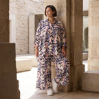 Elegante Bluse aus luftiger Viskose Popeline in zartem Rosa mit klassischem Hemdkragen