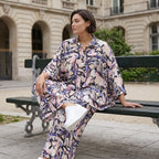 Elegante Bluse aus luftiger Viskose Popeline in zartem Rosa mit klassischem Hemdkragen