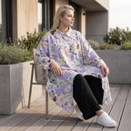 Bluse in Leinenoptik mit Zipfelsaum und Hemdkragen in zartem Magnolia mit Seitentaschen