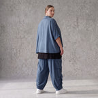 Petrol Bluse aus Lyocelltwill mit Hemdkragen Knopfleiste Rundsaum und 3/4-Arm leicht