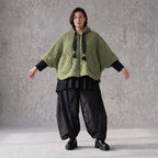 Teddyweste mit Kapuze und Tuelldetails in gerundeter Form weich warm fuer Wintertage