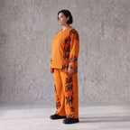 Fleece Ballonhose mit Stretch und Schnürbund in lässiger Form aus Italien für Wintertage
