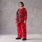 Asymmetrisches Langarmshirt aus weichem Fleece mit Stretch und auffälligem Zipfelsaum