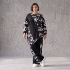 Kuscheliges Fleeceshirt mit asymmetrischem Schnitt und Zipfelsaum aus dehnbarem Stoff