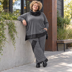 Jerseyhose mit elastischem Bund aus weichem Stretchstoff im geraden Komfortschnitt