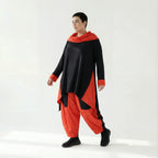 Asymmetrisches Oversize-Shirt aus Viskose-Taft Mix für Winter – AKH Premium Shirt bei Modeare jetzt entdecken