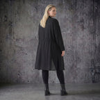 AKH Premium Cardigan aus Tencel Oversize Sommermantel Polka Dot Lagenlook bei Modeare Multibrand Store mit Stil