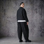 Ballonhose schwarz crash Popeline luftig Oversize Sommerlook AKH Premium Modeare weite Damenhose avantgarde bequem modern
