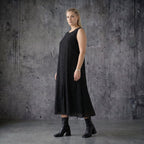 Ballon Kleid aus Tencel Popeline schwarz mit Punkten Sommer Oversize Look AKH Premium bei Modeare entdecken und stilvoll kombinieren
