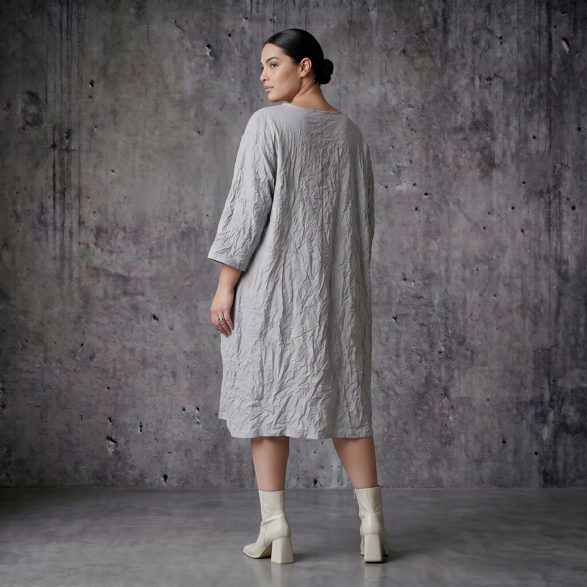 Crash Ballon Kleid aus Popeline Oversize Sommerkleid AKH Premium bei Modeare kaufen